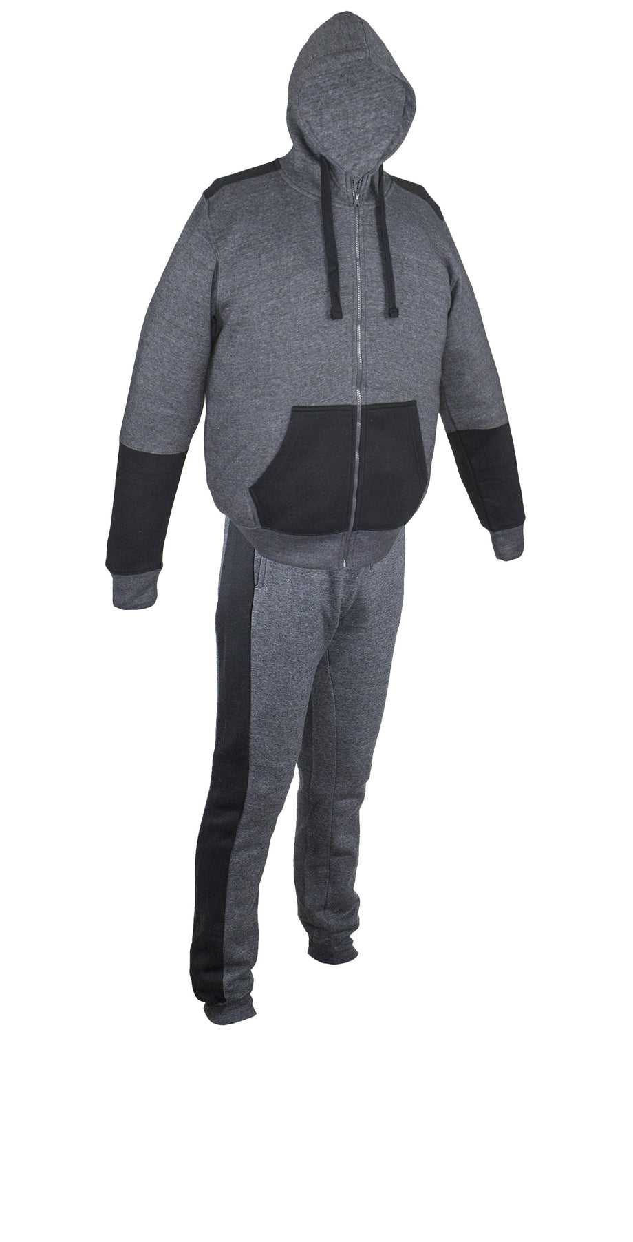 Dark grey sweatsuit hot sale